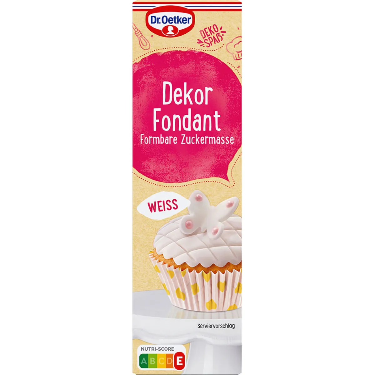 Dr. Oetker Dekor Fondant Weiss 100 g