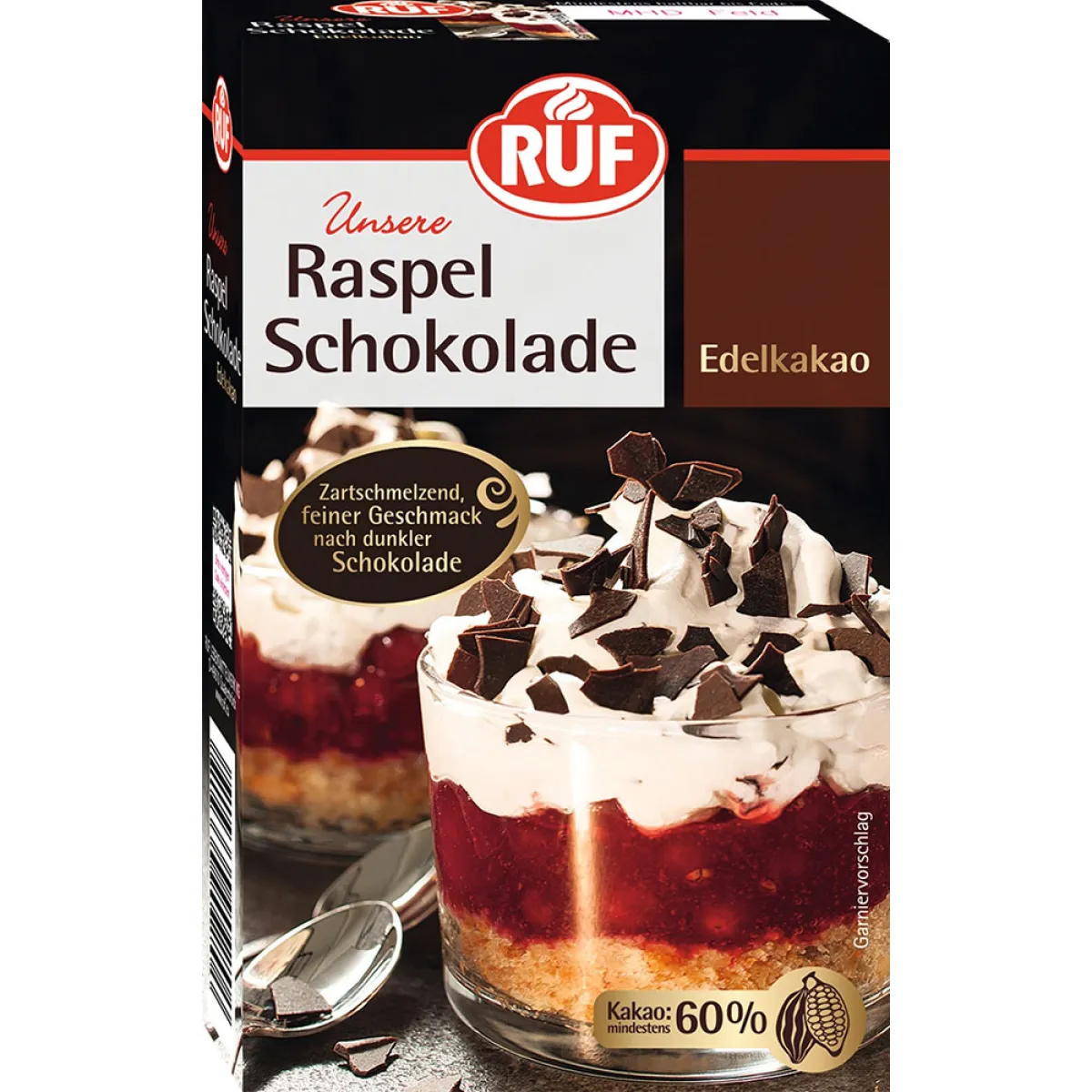 RUF Raspel Schokolade Edelkakao 100 g