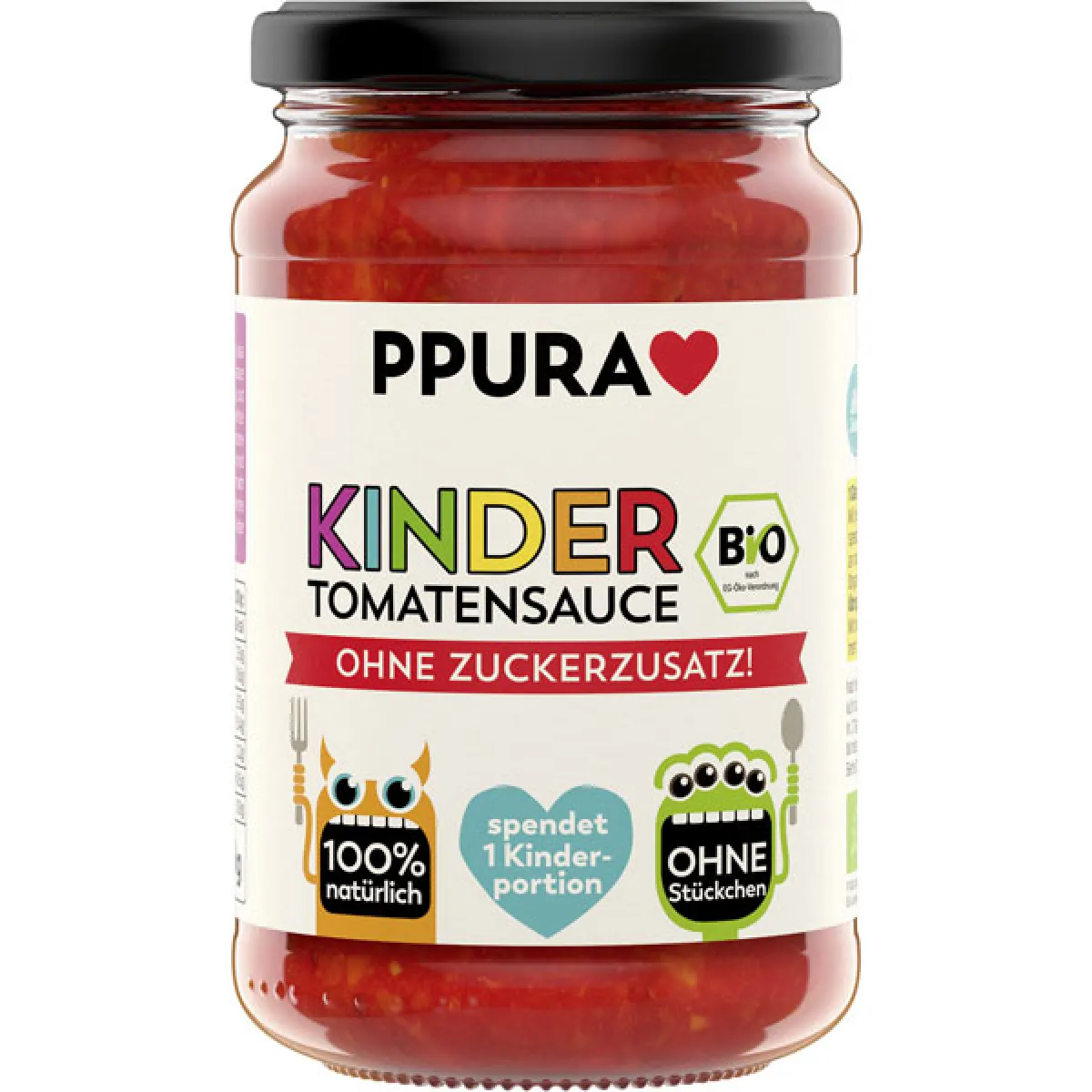 PPURA Kinder Tomatensauce Bio 340 g