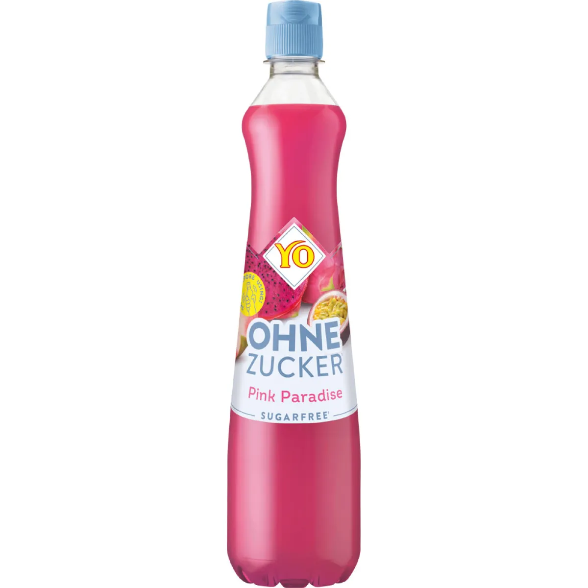 YO Sirup Pink Paradise ohne Zucker 0,7 l