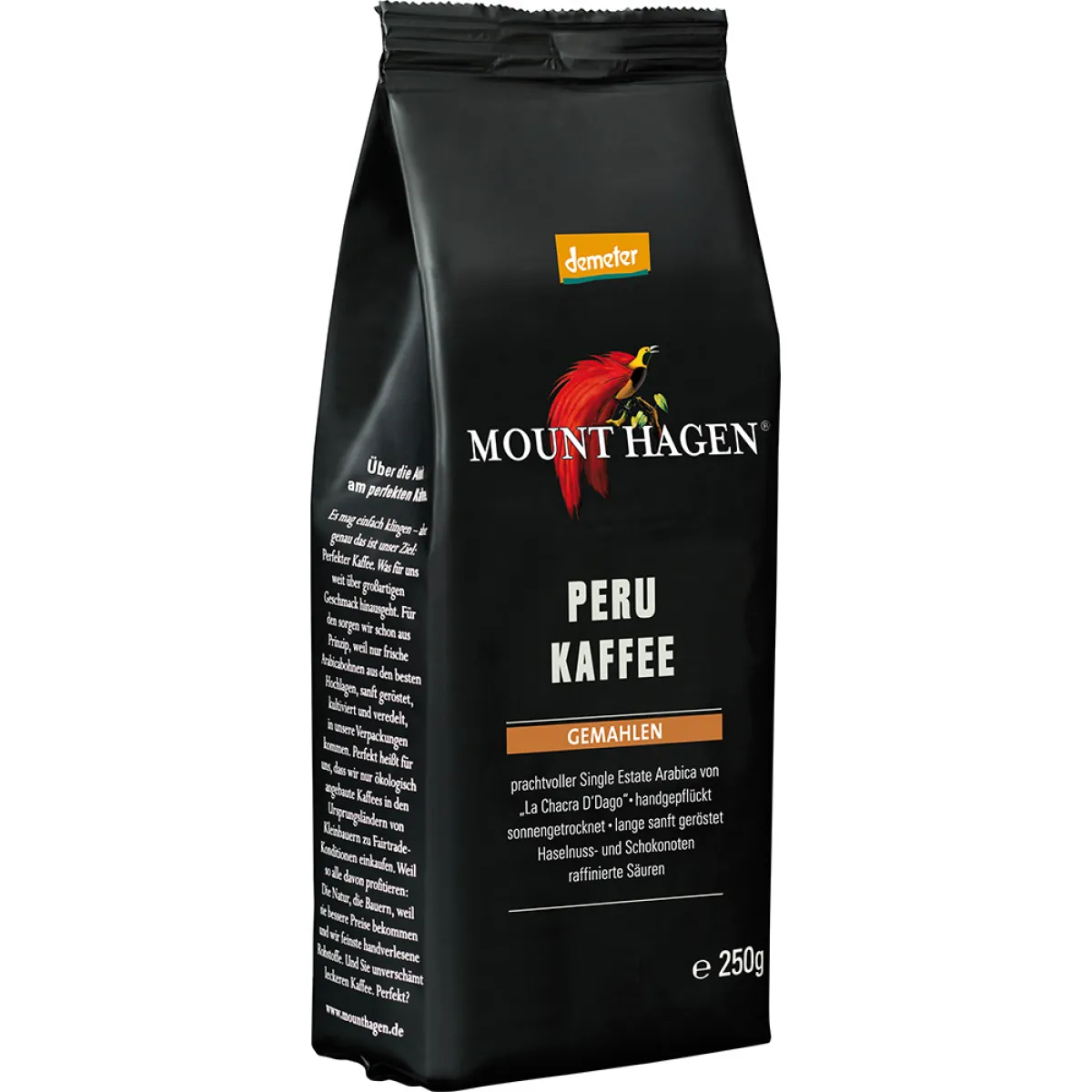 Mount Hagen Peru Kaffee gemahlen 250 g