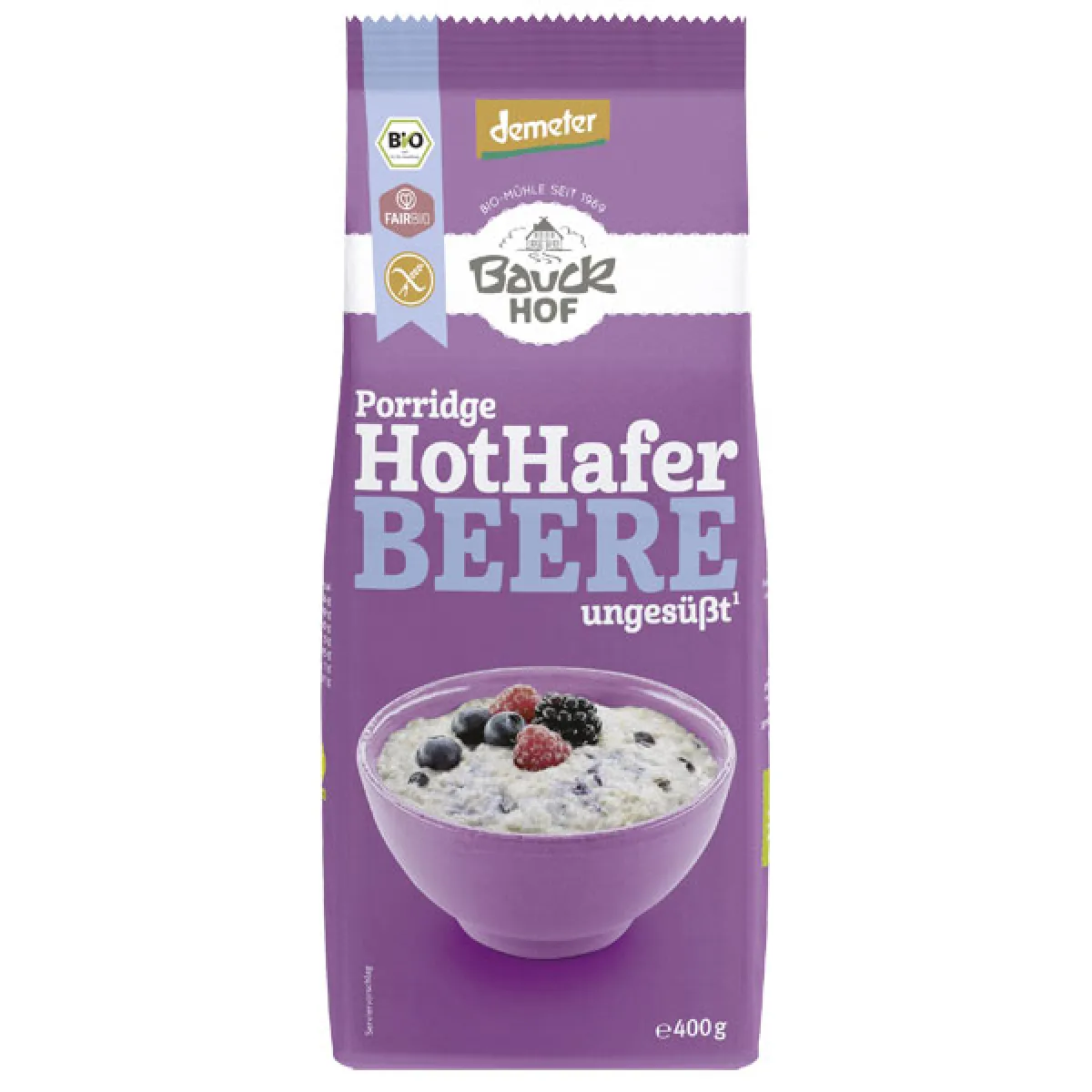 Bauck Mühle Hot Hafer Beere 400 g
