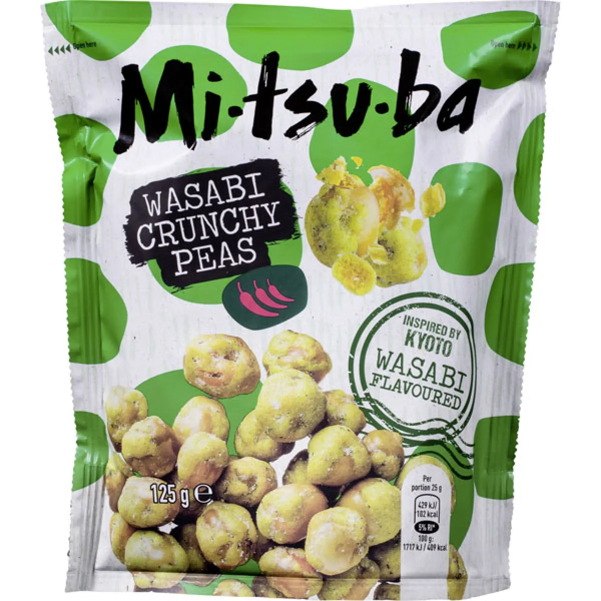 Mitsuba Wasabi Crunchy Peas 150 g