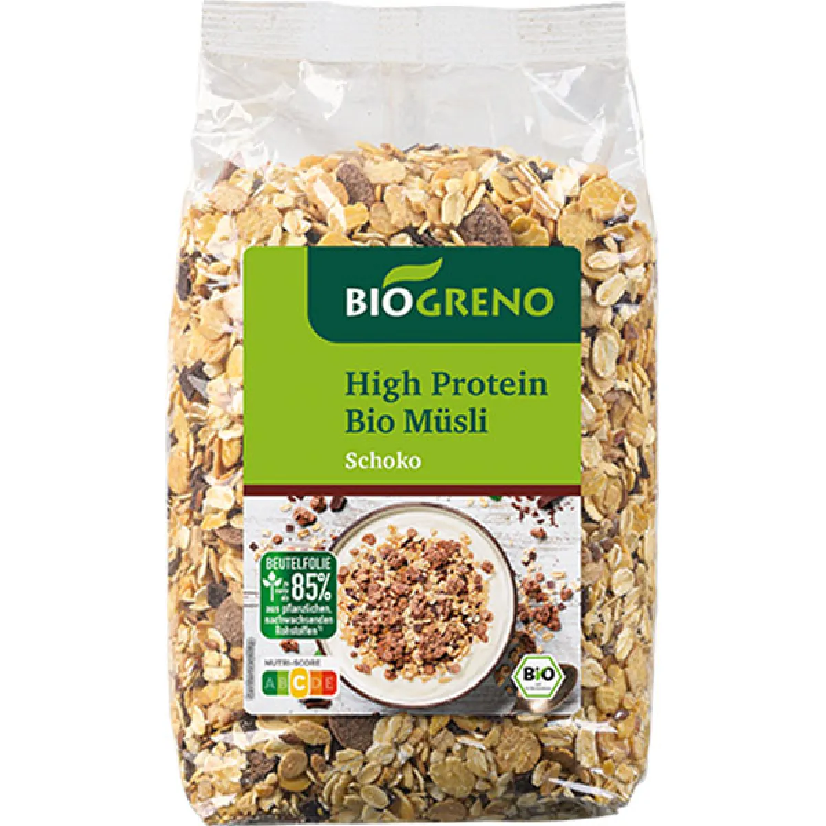 Biogreno High Protein Müsli Schoko 425 g