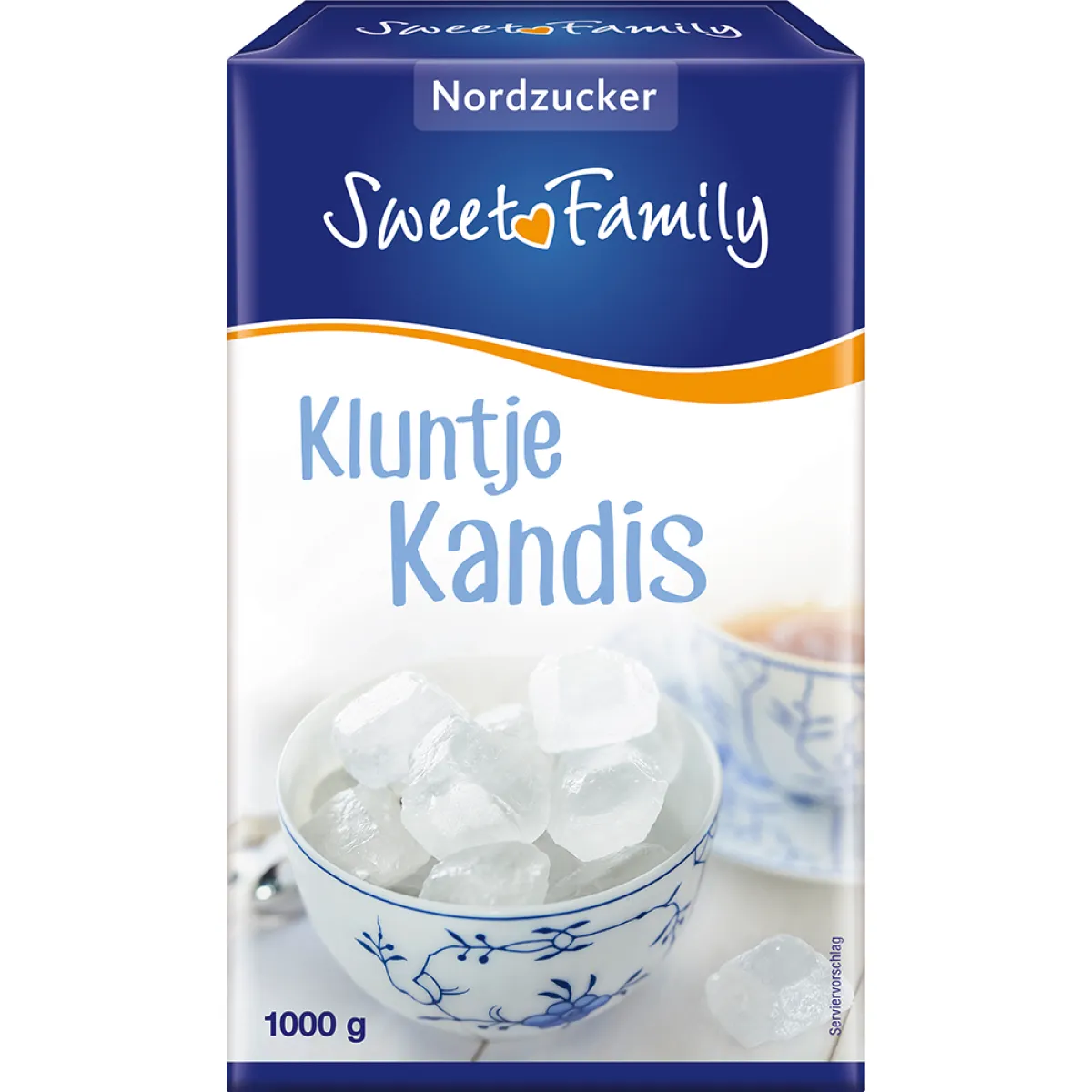 Sweet Family weiße Kluntje Kandis 1000 g
