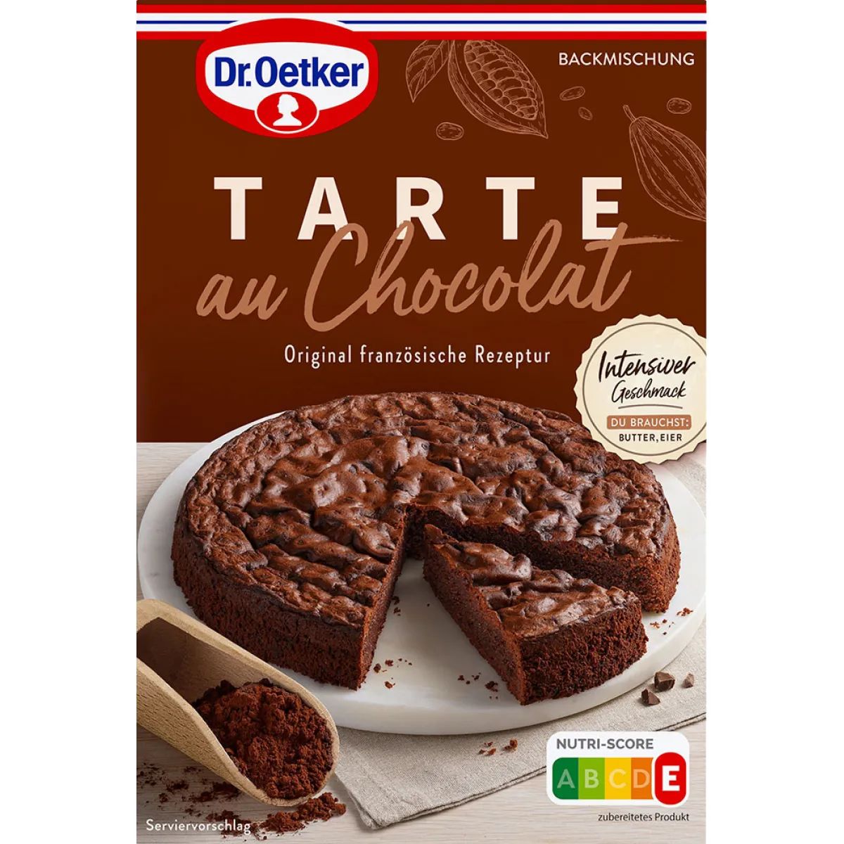 Dr. Oetker Backmischung Tarte au Chocolat 470 g