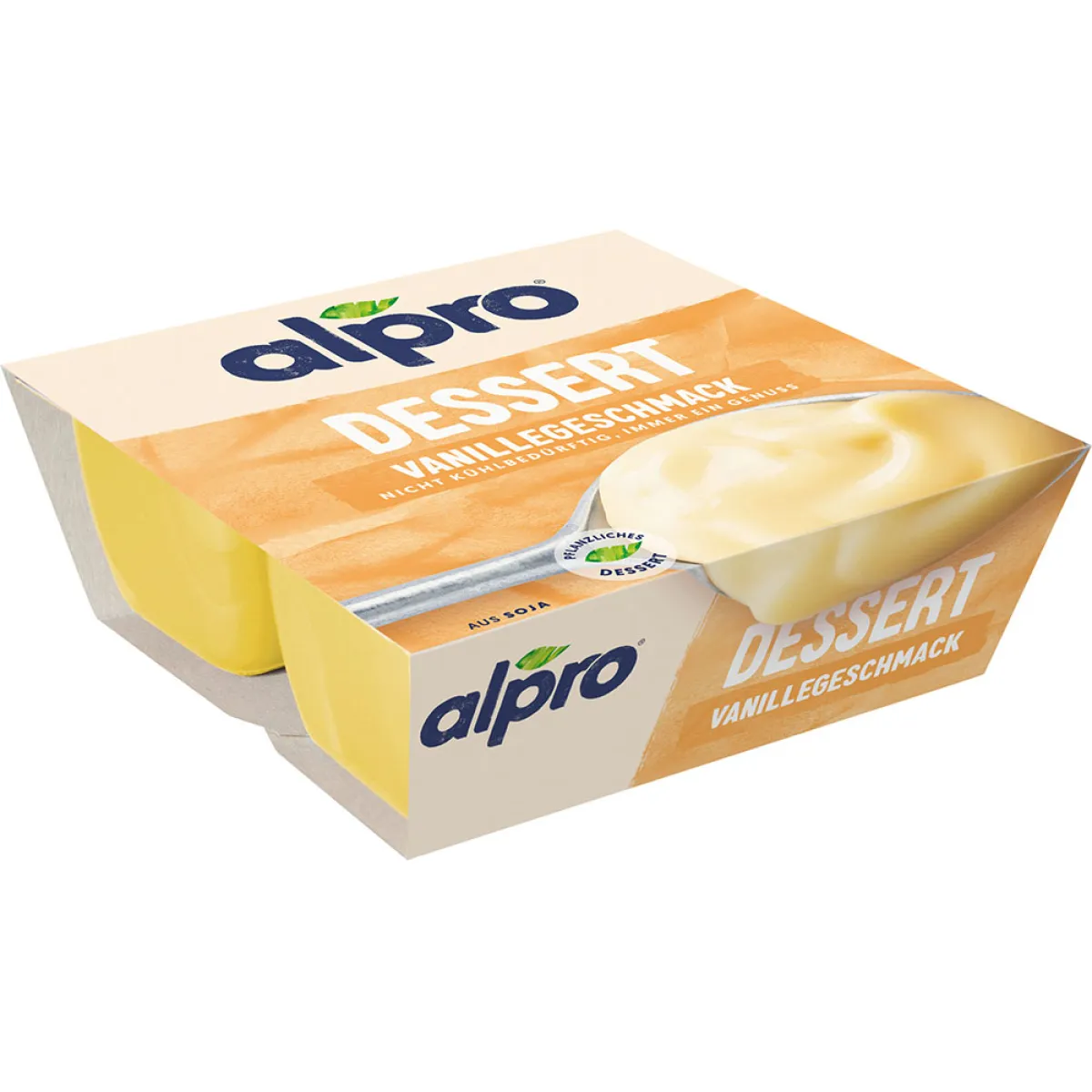 Alpro Sojadessert Vanillegeschmack 4x125 g