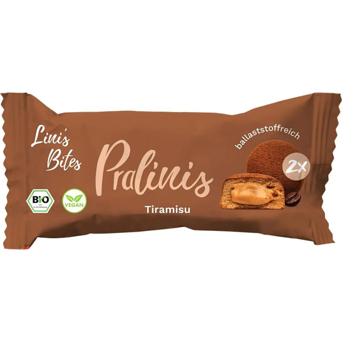 Lini`s Bites Pralinis Tiramisu 2x23 g