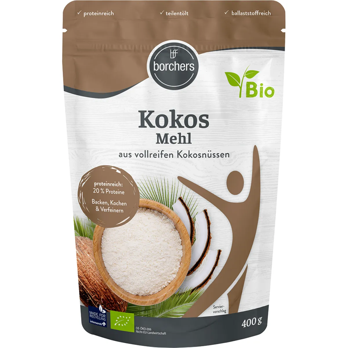 borchers Kokosmehl 400 g