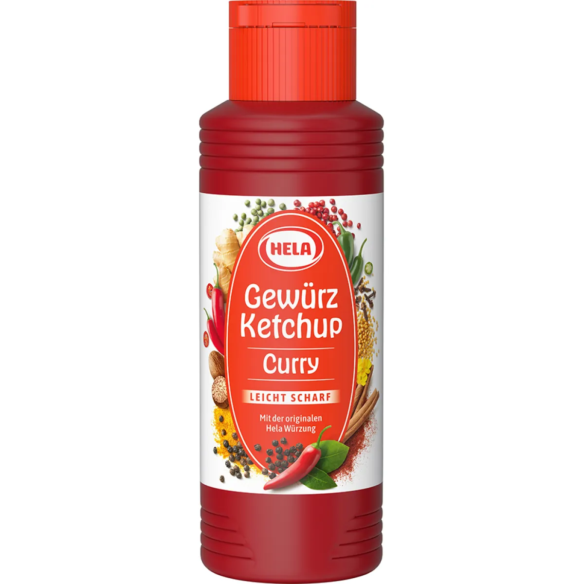 Hela Gewürzketchup Curry leicht scharf 300 ml