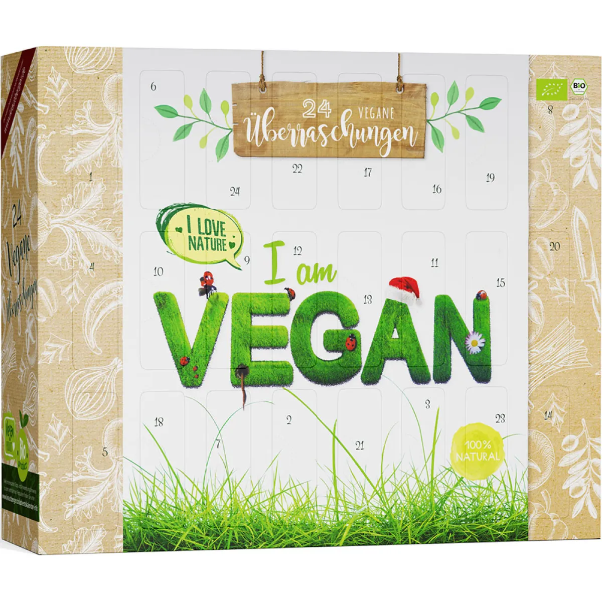 Krautberger I am Vegan Bio Adventskalender 2025