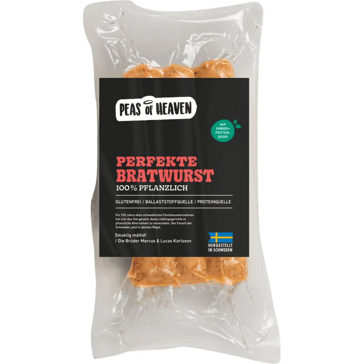 Vegane Wurst Peas Of Heaven Perfekte Bratwurst 210 G vegane-wurst-peas-of-heaven-perfekte-bratwurst-210-g