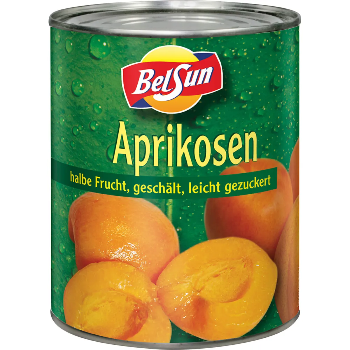 BelSun Aprikosen 1/2 Frucht gezuckert 850 ml