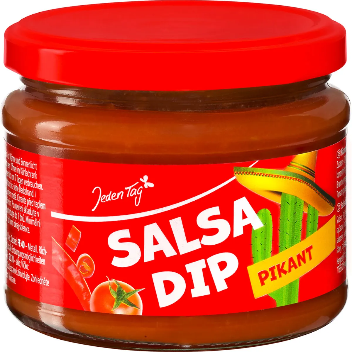 Jeden Tag Salsa-Dip Pikant 310 g