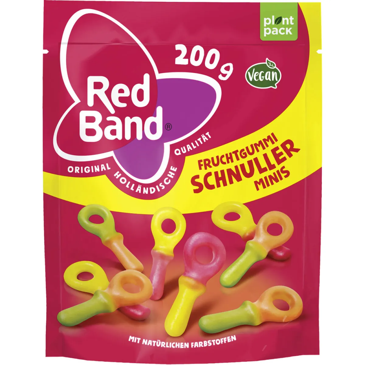 Red Band Fruchtgummi Schnuller Minis 200 g