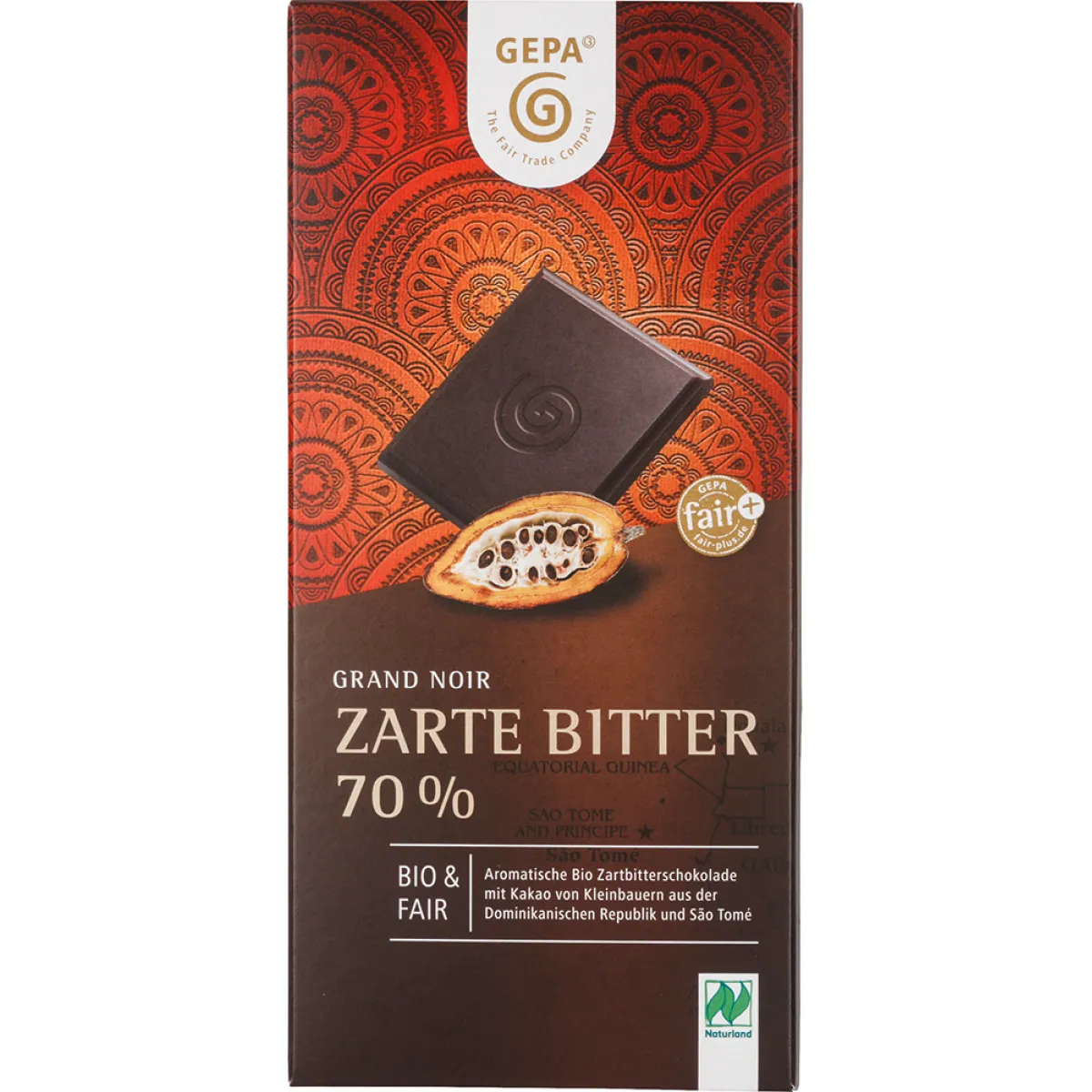 Gepa Bio Zarte Bitter Schokolade 70% 100 g