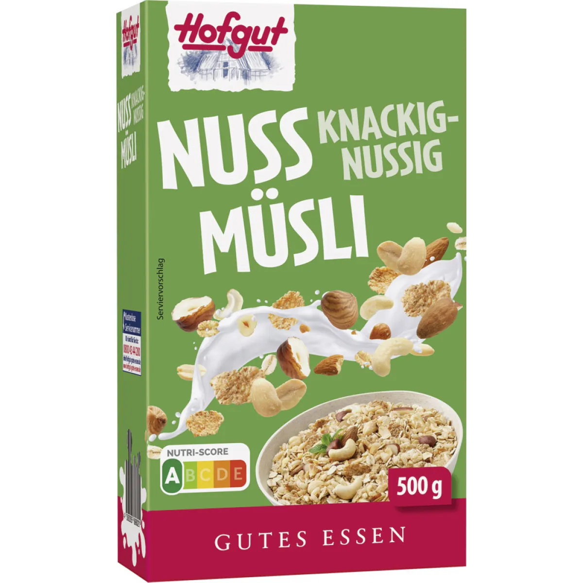 Hofgut Nuss Müsli 500 g