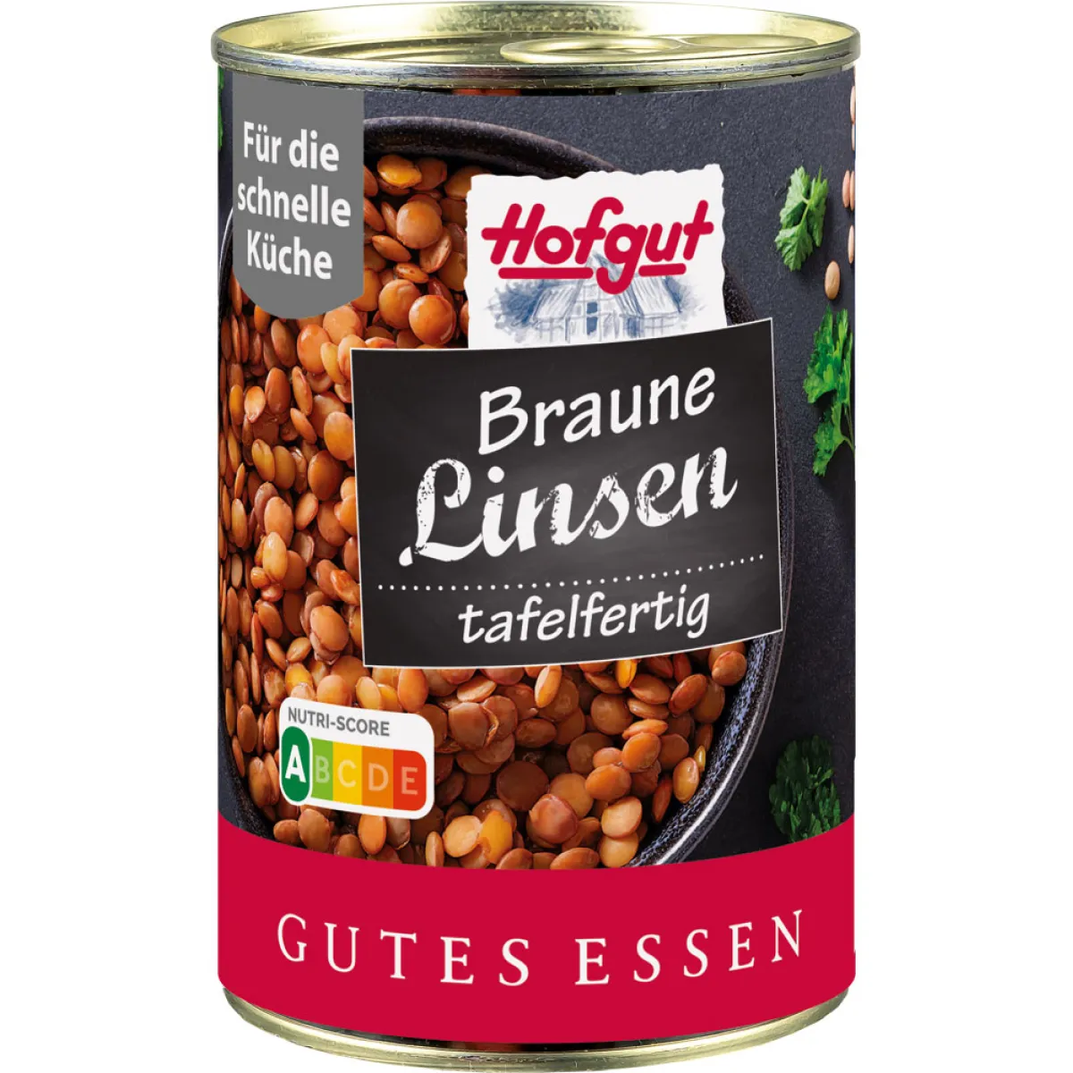 Hofgut Braune Linsen 400 g