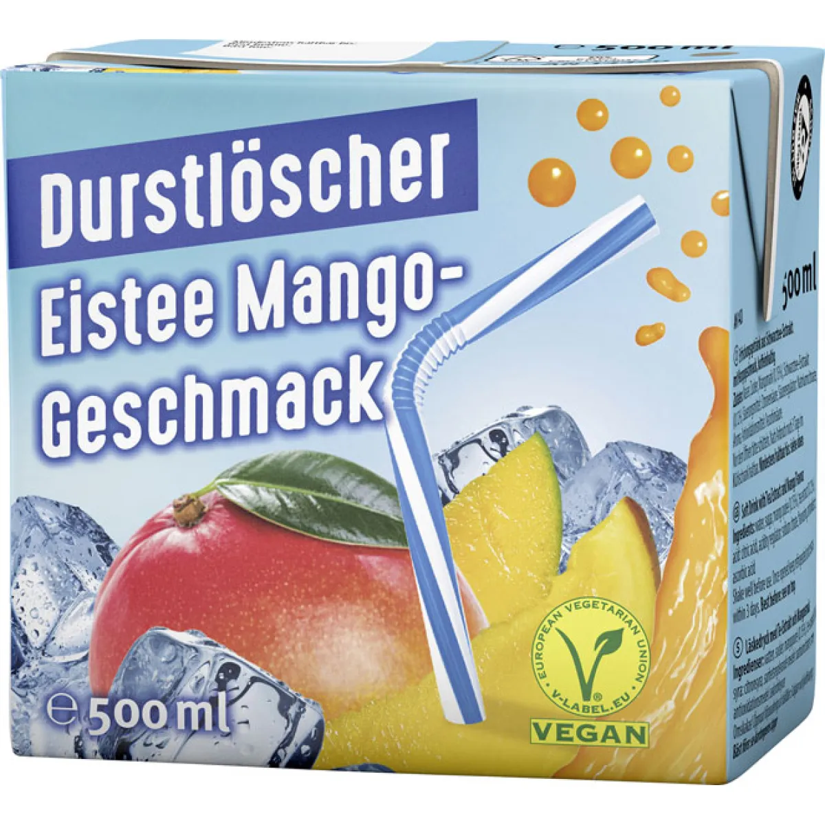 Durstlöscher Eistee Mango 0,5 l