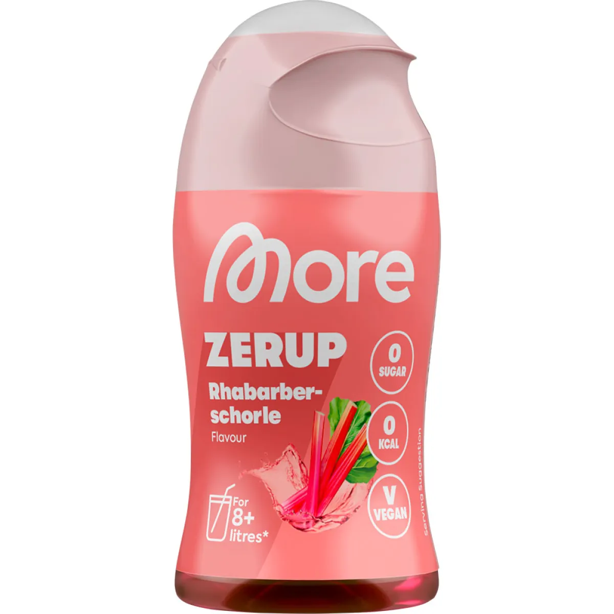 More Nutrition Zerup Rhabarberschorle 65 ml
