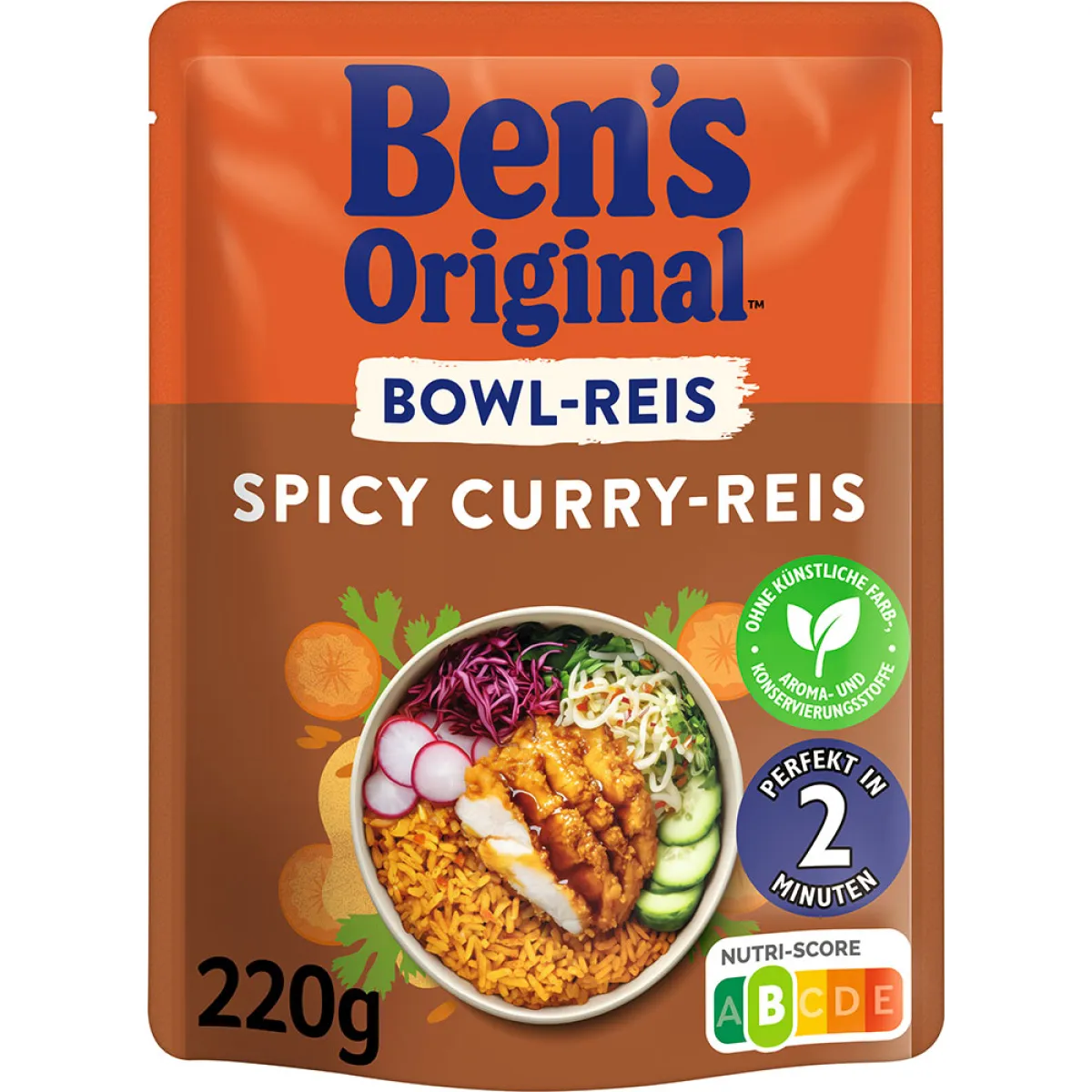 Ben´s Original Spicy Curry Reis 220 g