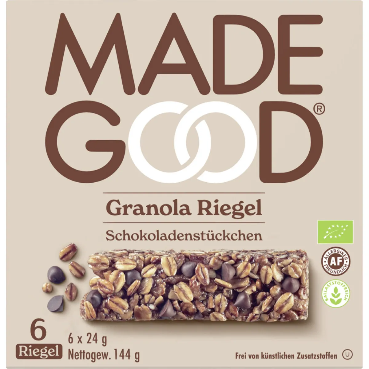 Made Good Granola Riegel 6x24 g