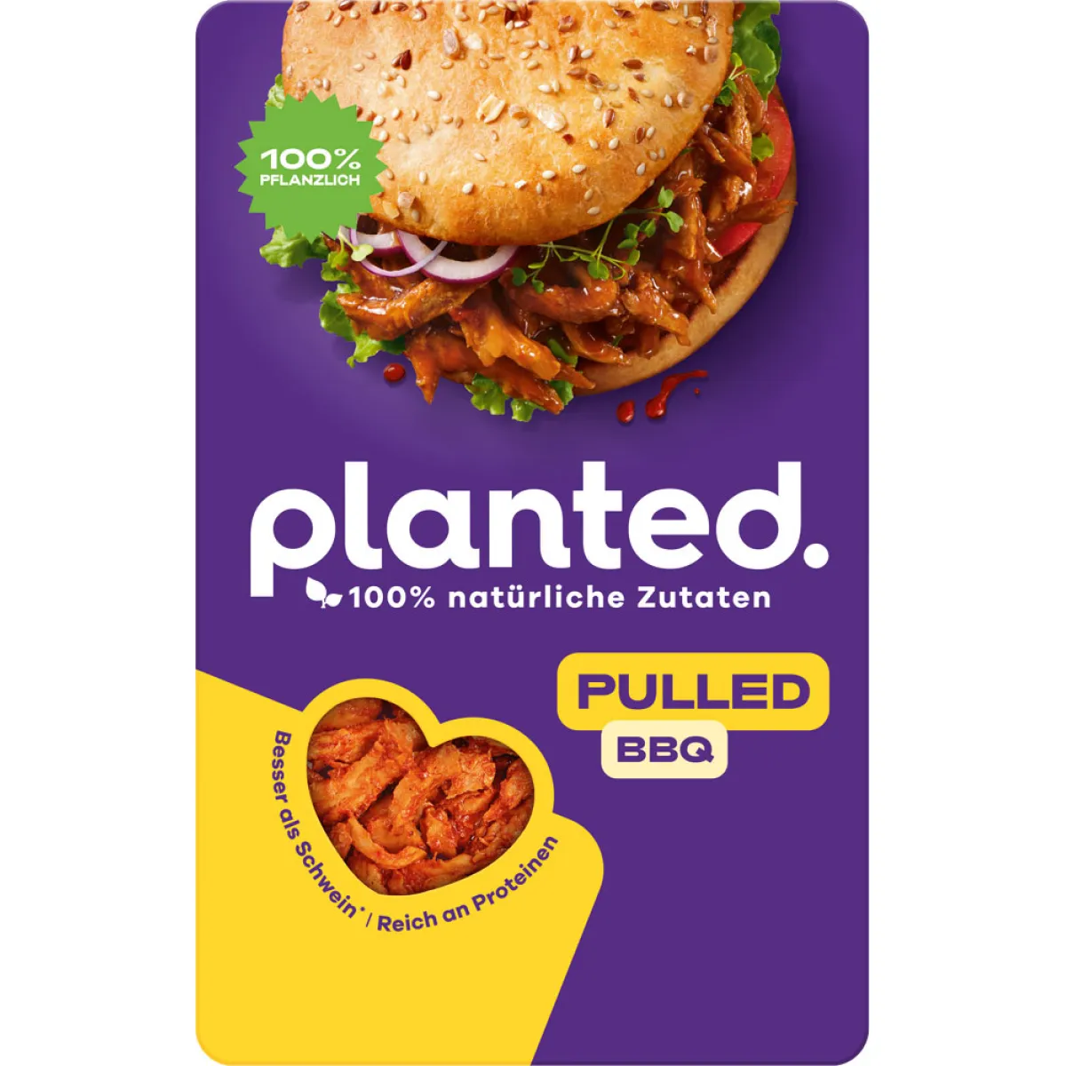 planted. Pulled BBQ 160 g