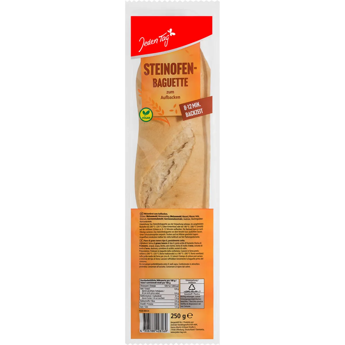 Jeden Tag Steinofen-Baguette 250 g