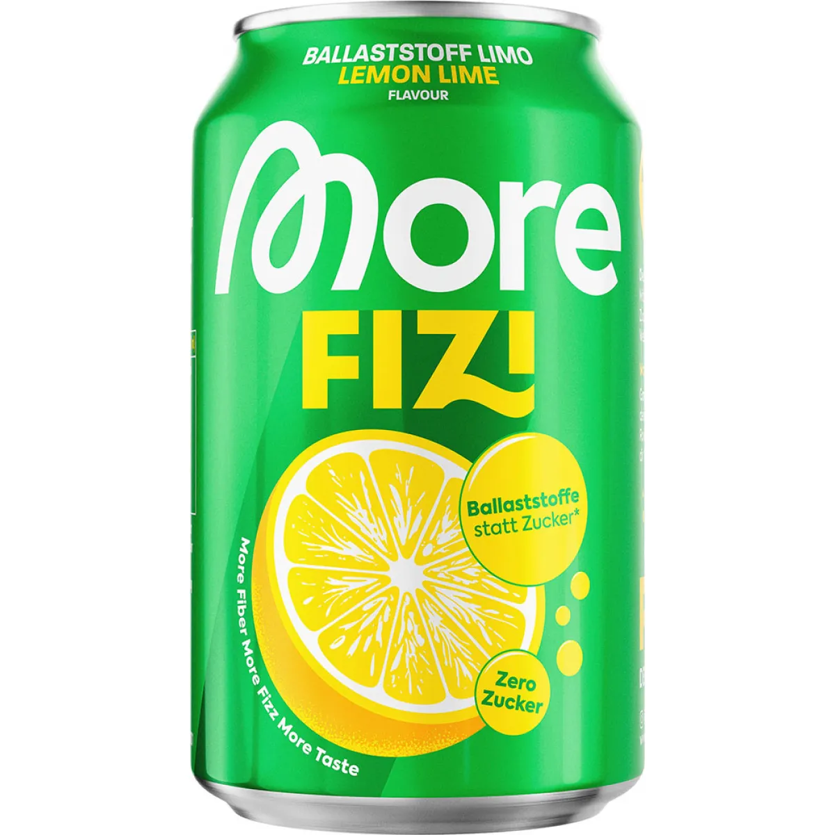 More Nutrition Fizi Lemon Lime 330 ml