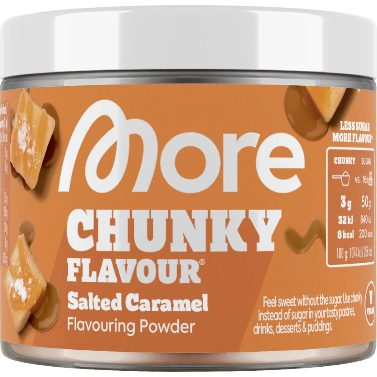 More Nutrition Chunky Flavour Salted Caramel 90 g