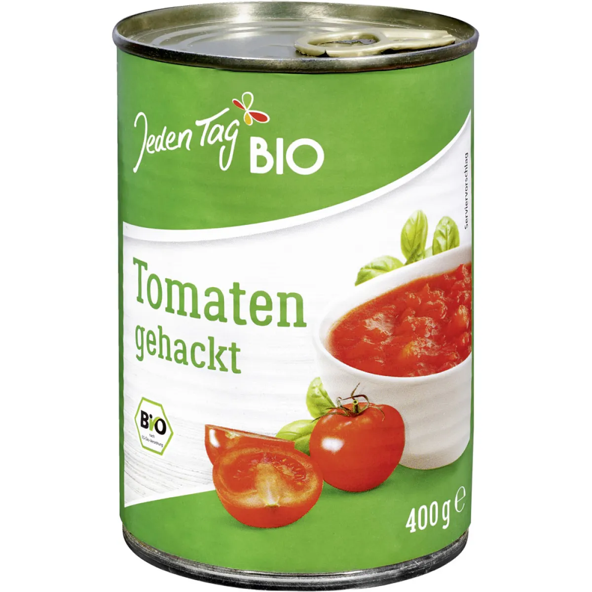 Jeden Tag Bio Tomaten gehackt 400 g
