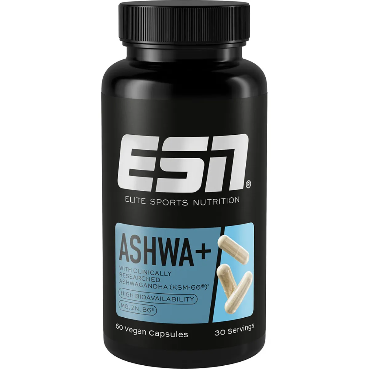 ESN Ashwa+ 60 Kapseln 39 g