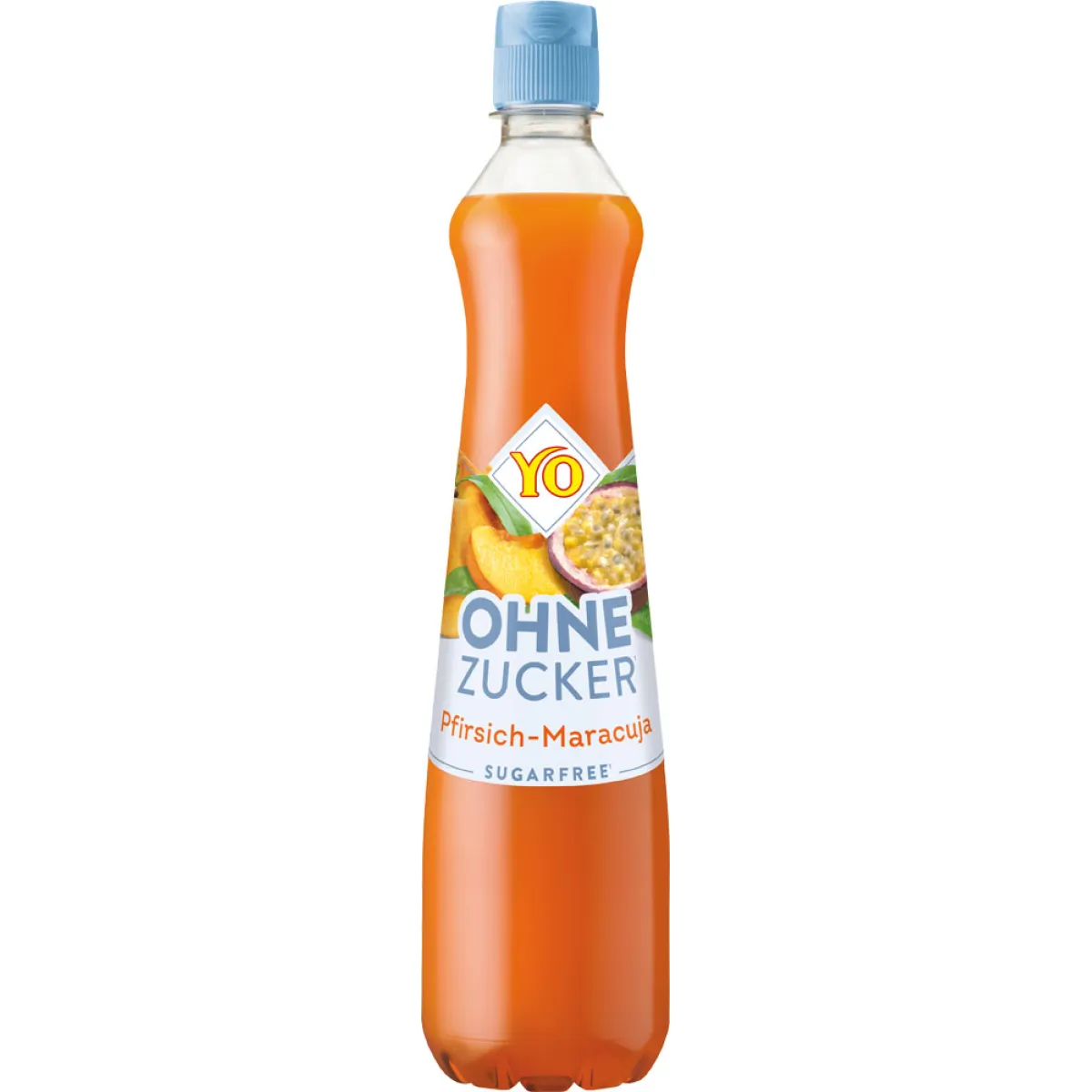 YO Sirup Pfirsich-Maracuja ohne Zucker 0,7 l