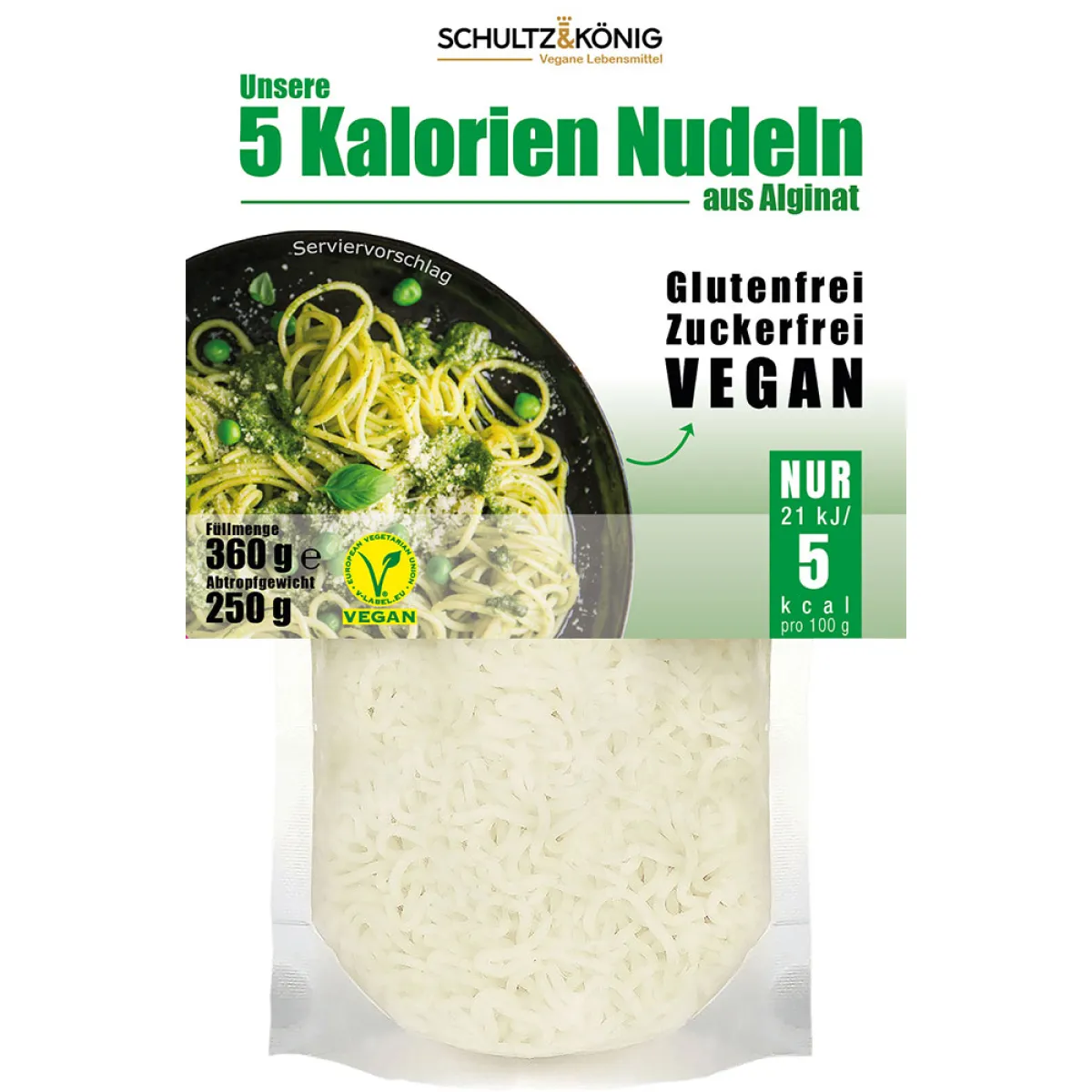 Schultz & König Die 5 Kalorien Nudeln 360 g