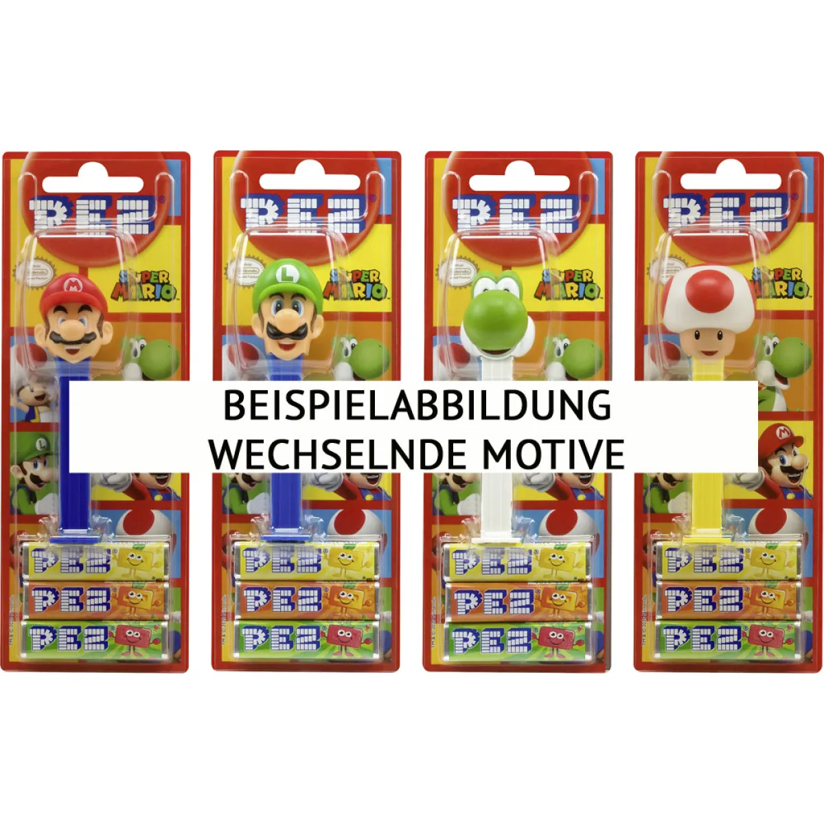PEZ Spender mit 3 Sorten Fruchtbonbons 25,5 g