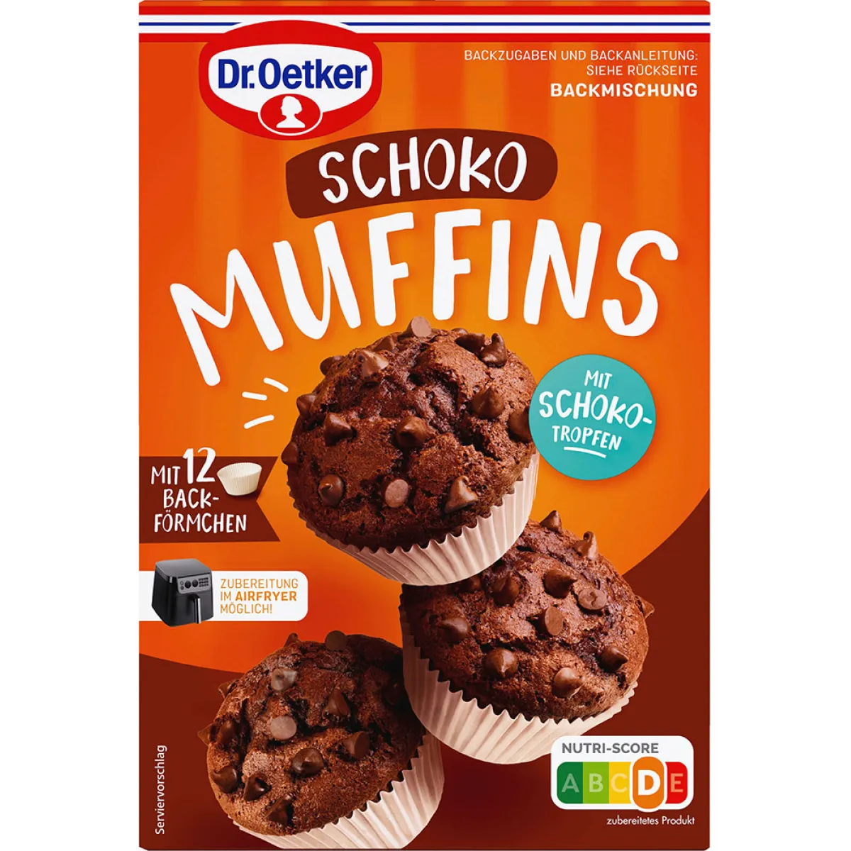 Dr. Oetker Backmischung Schoko Muffins 345 g