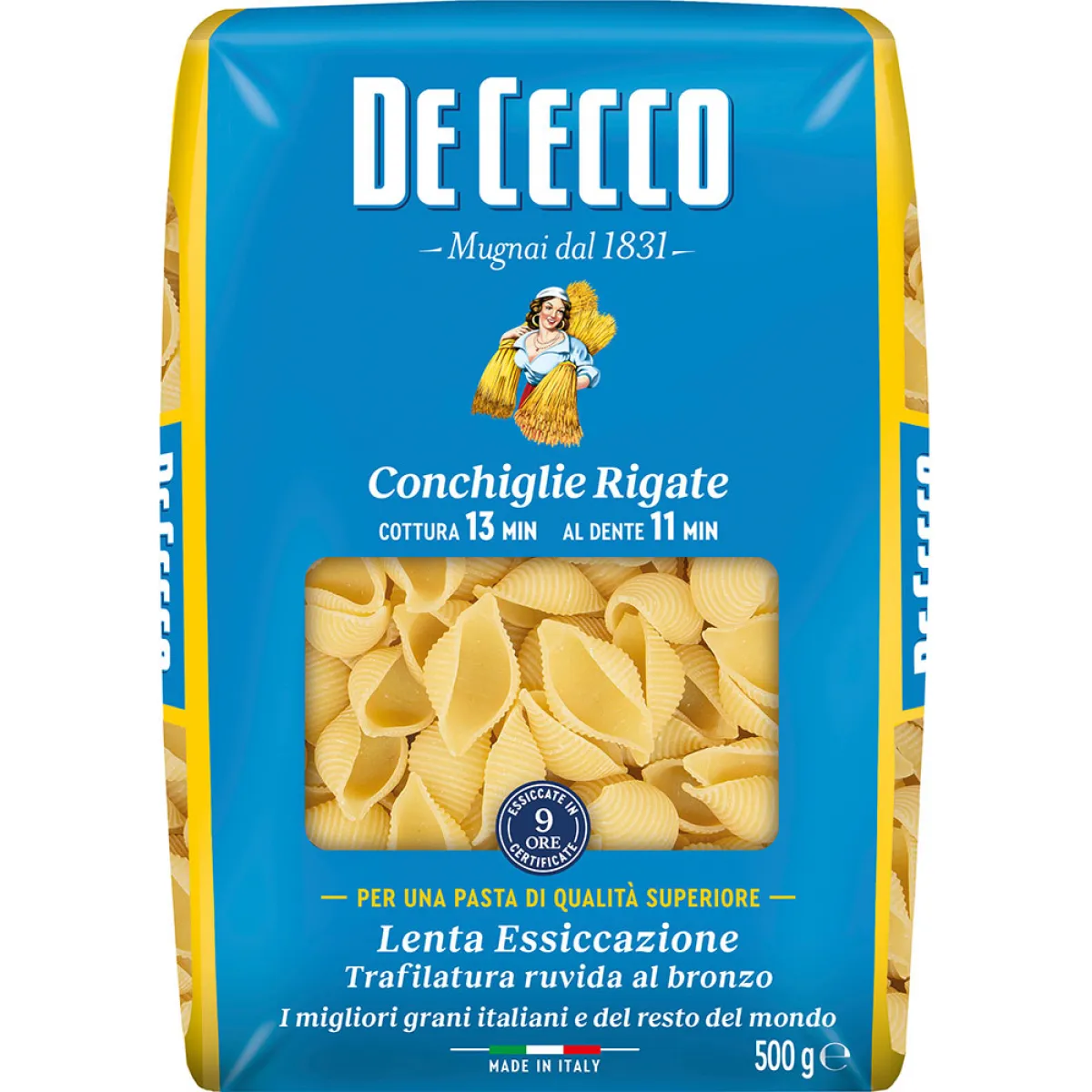 DeCecco Conchiglie Rigate 500 g
