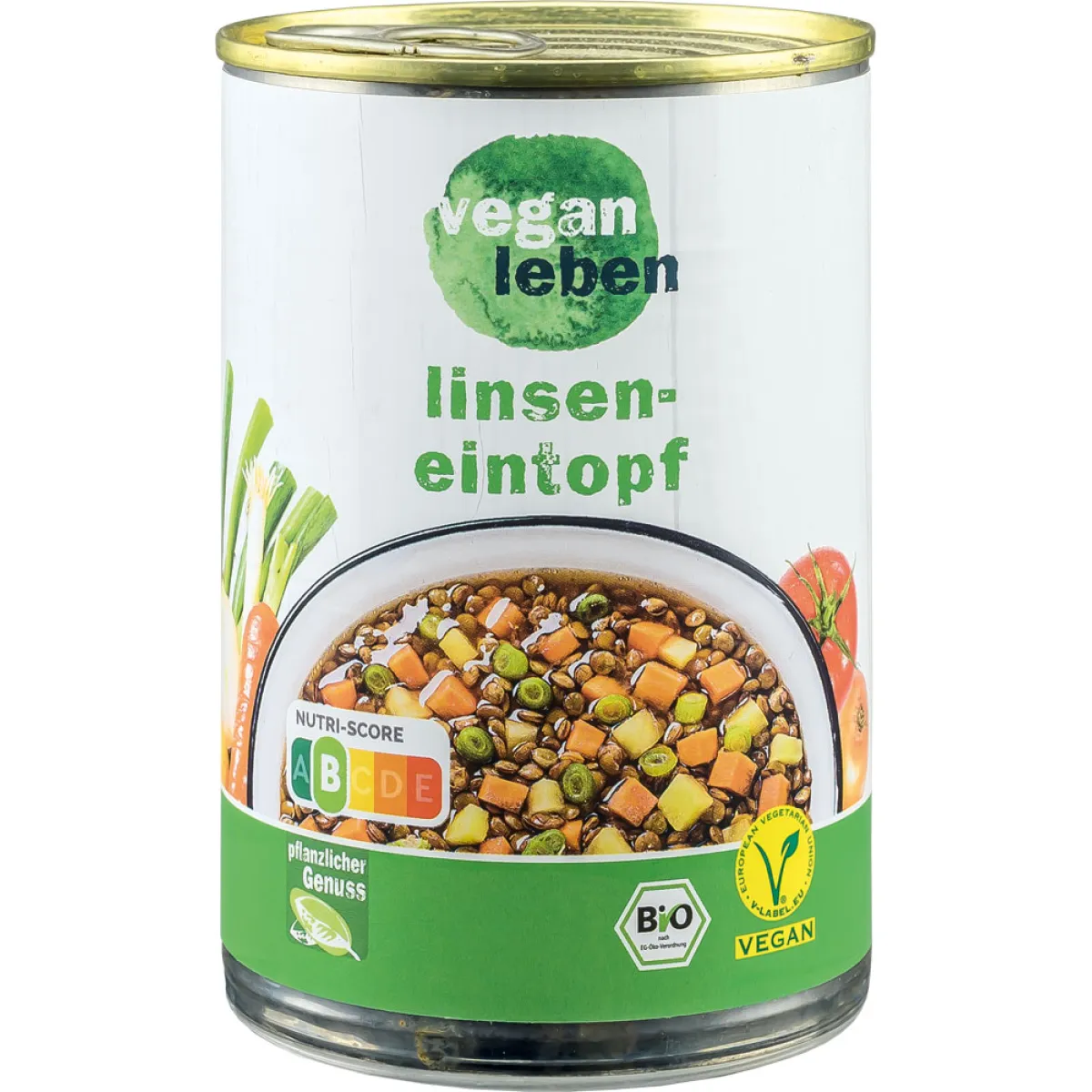 vegan leben Linseneintopf 400 g