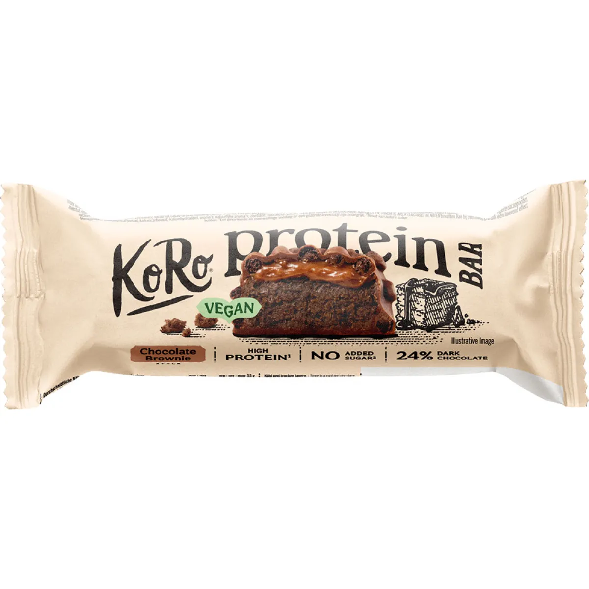 Koro Protein Bar Chocolate Brownie 55 g