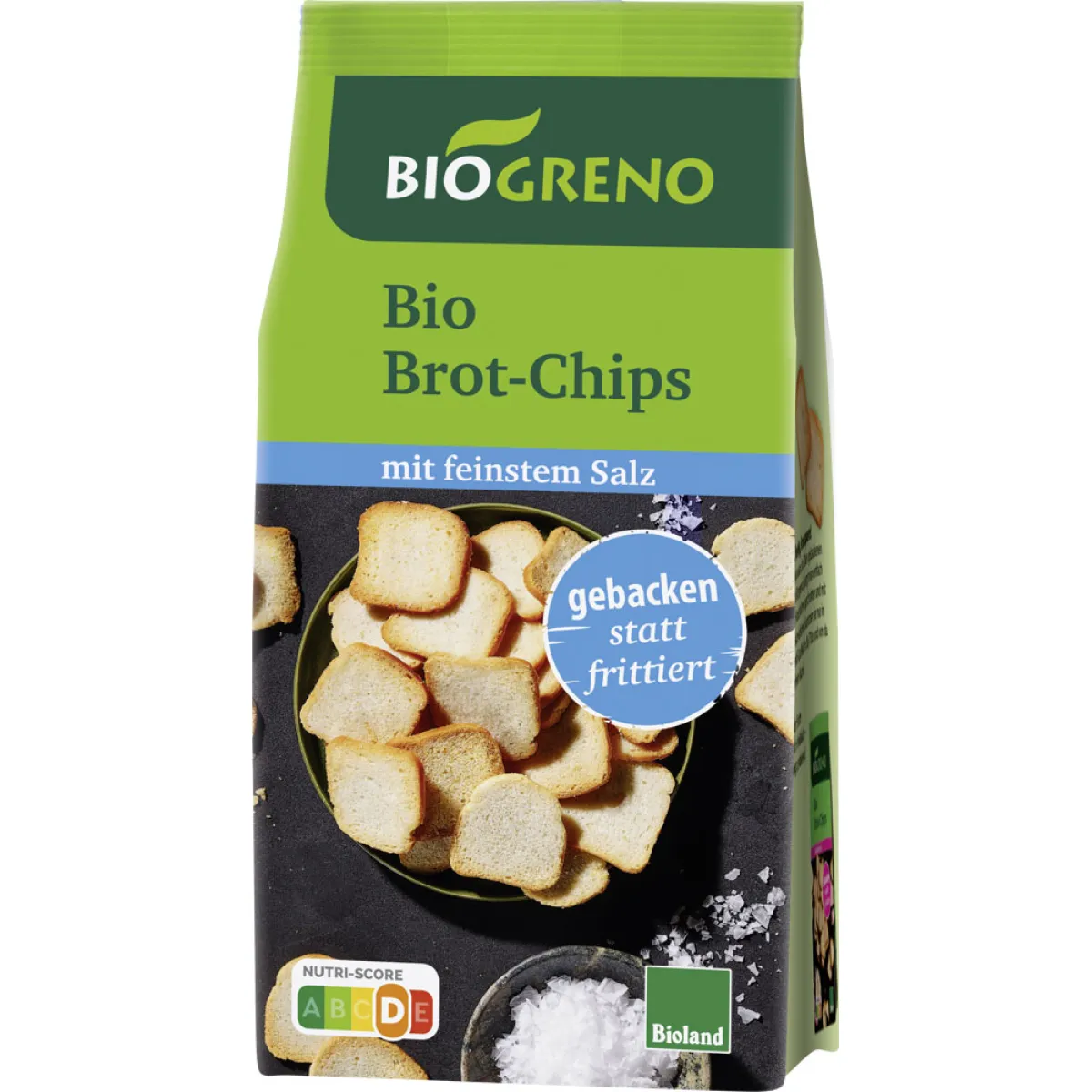 Biogreno Brot-Chips Salz 100 g