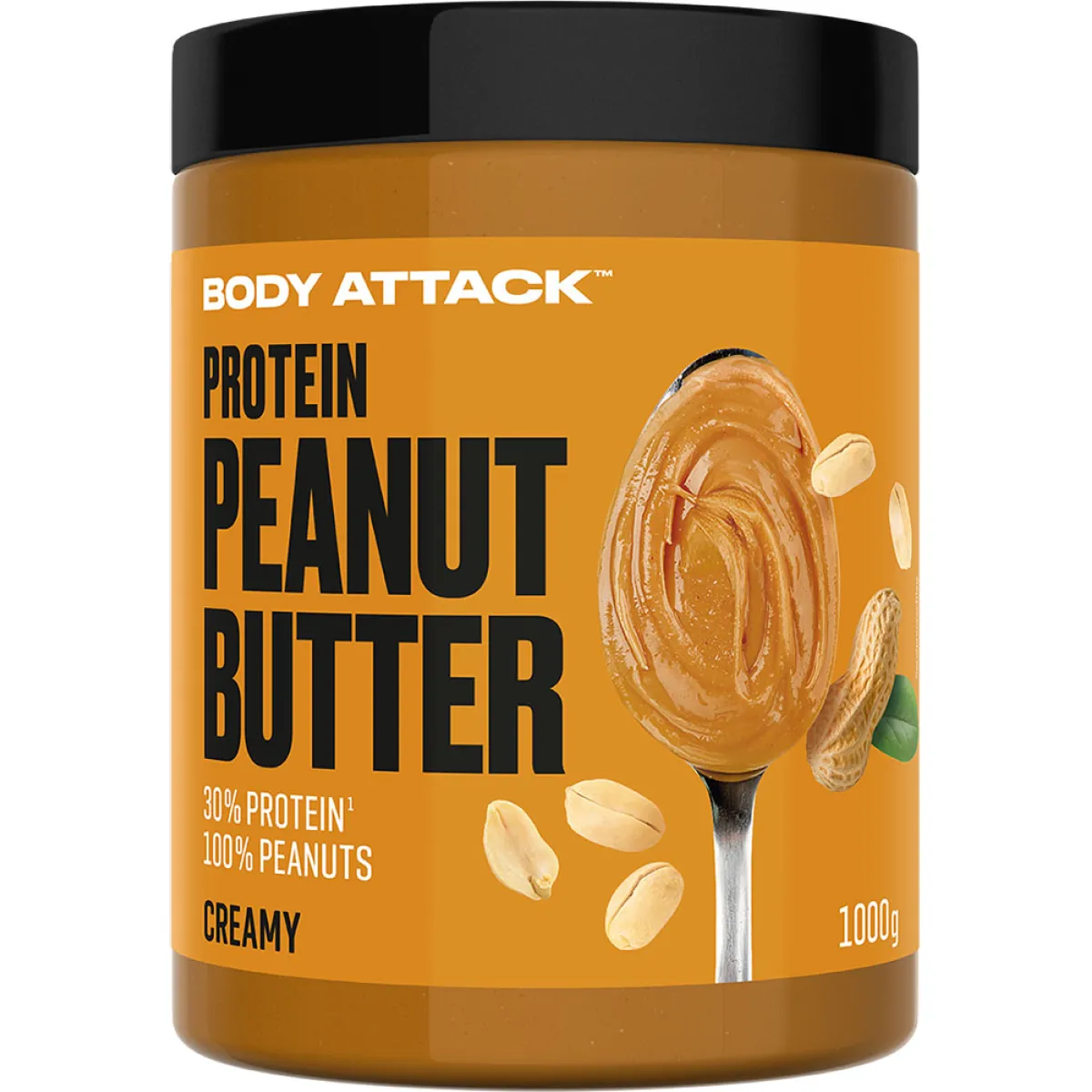 Body Attack Protein Peanut Butter Creamy 1000 g