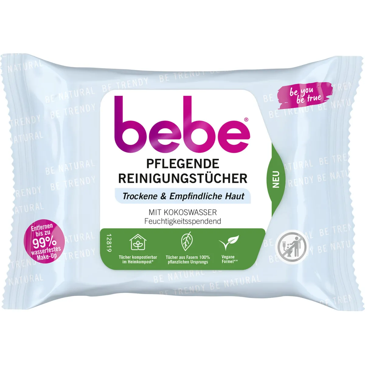 bebe Pflegende Reinigungstücher 1x25 stück