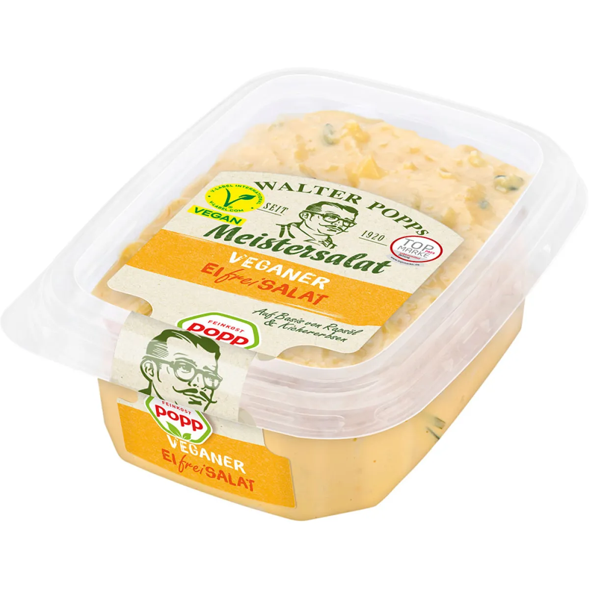 Popp Meistersalat Veganer Eifreisalat 150 g