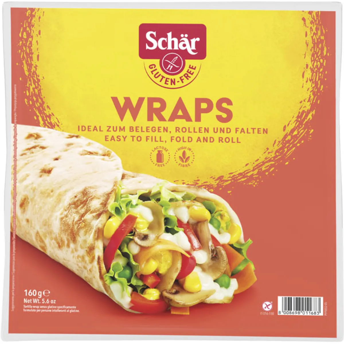 Schär glutenfreie Wraps 160 g