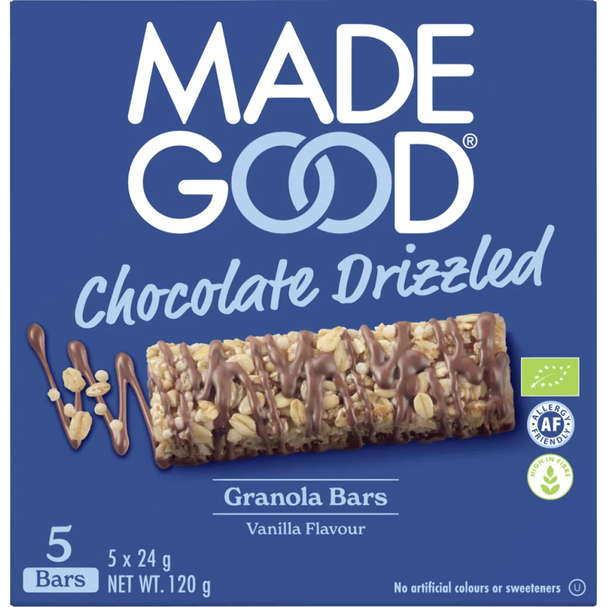 Made Good Chocolate Drizzled Vanilla Flavour 5x24 g