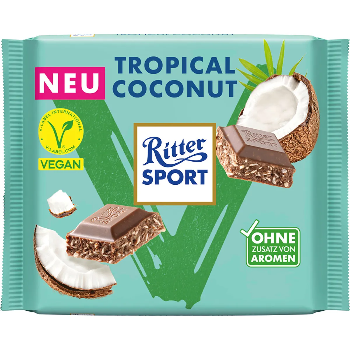 Ritter Sport vegan Tropical Coconut 100 g