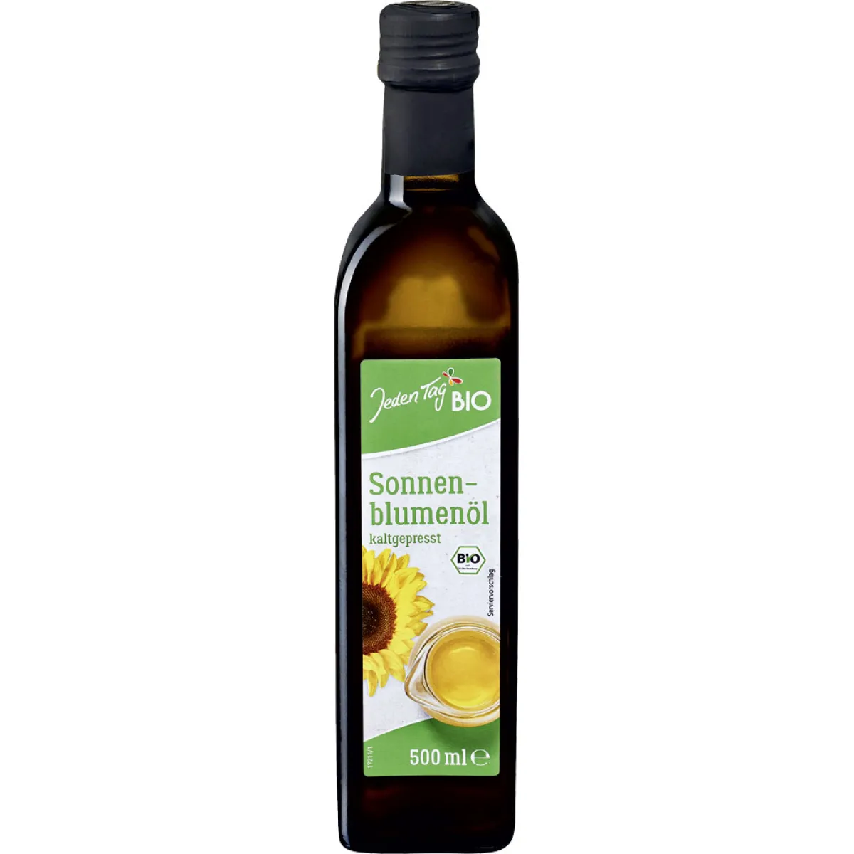 Jeden Tag Bio Sonnenblumenöl 500 ml