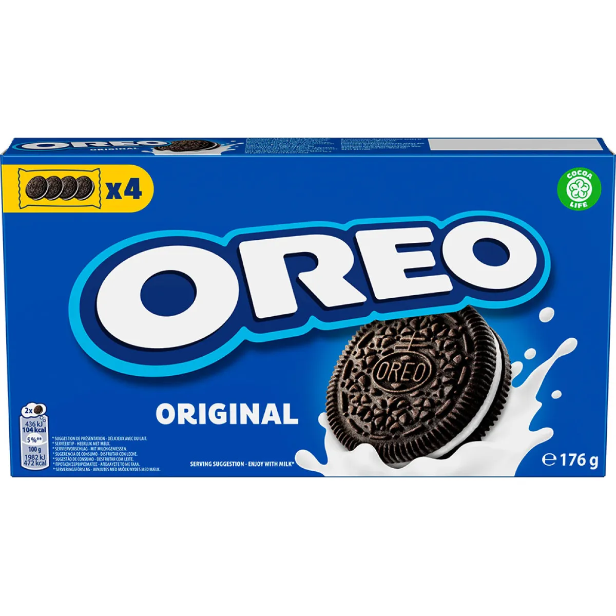 Oreo Original Vanillecreme 176 g