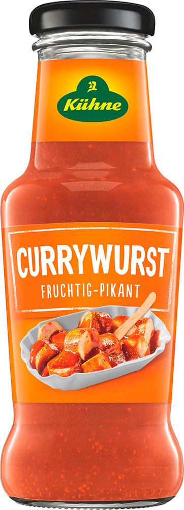 Kühne Currywurst Sauce fruchtig-pikant 250 ml