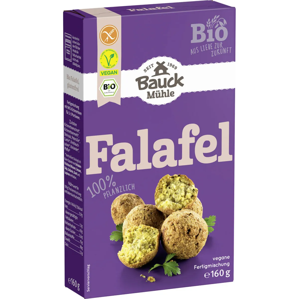 Bauck Mühle Falafel 160 g